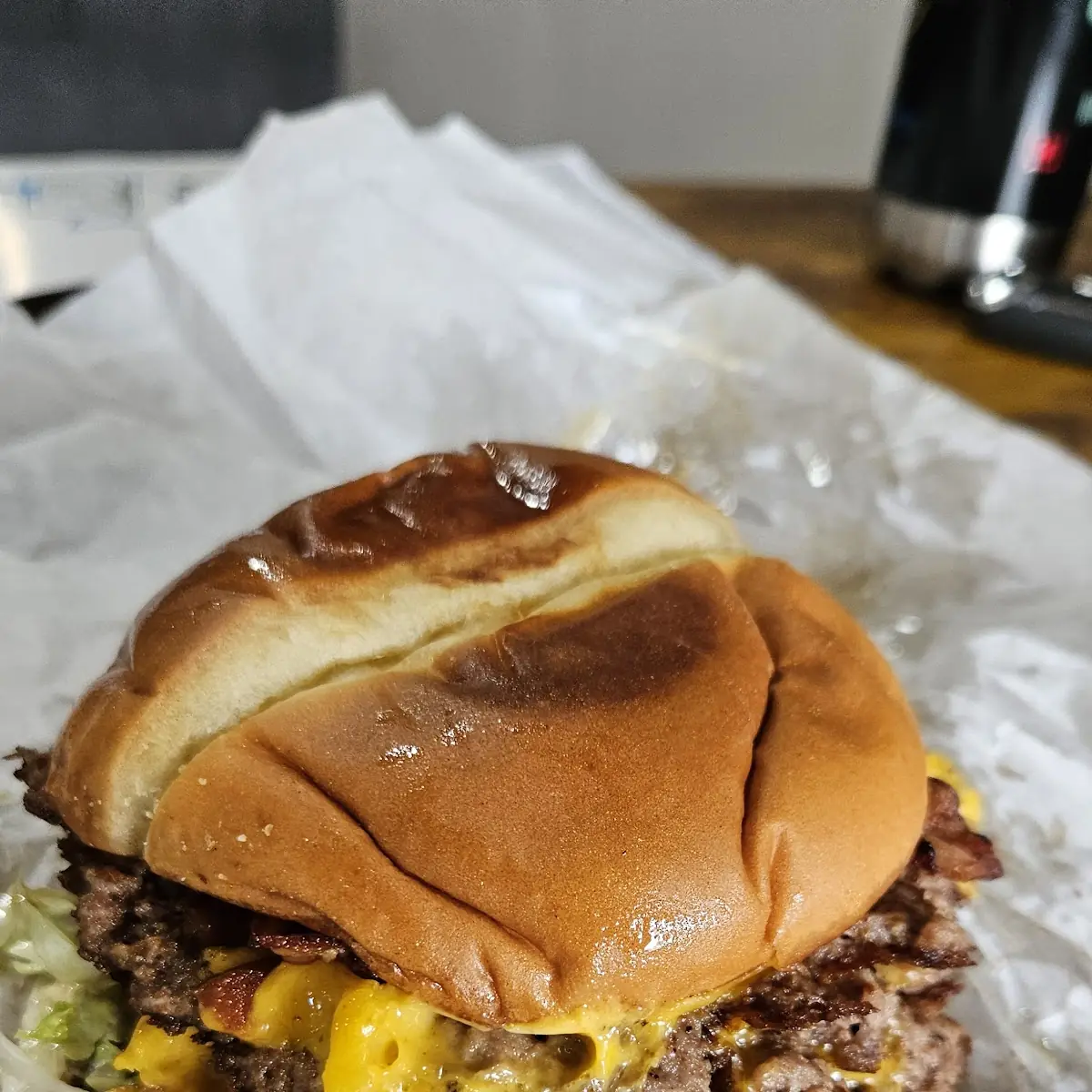 Og Quad with Bacon Cheeseburger