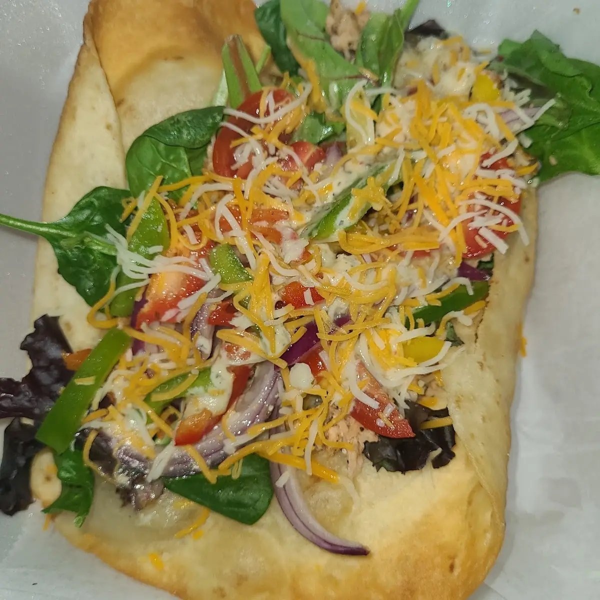 Smoked Salmon Chalupa