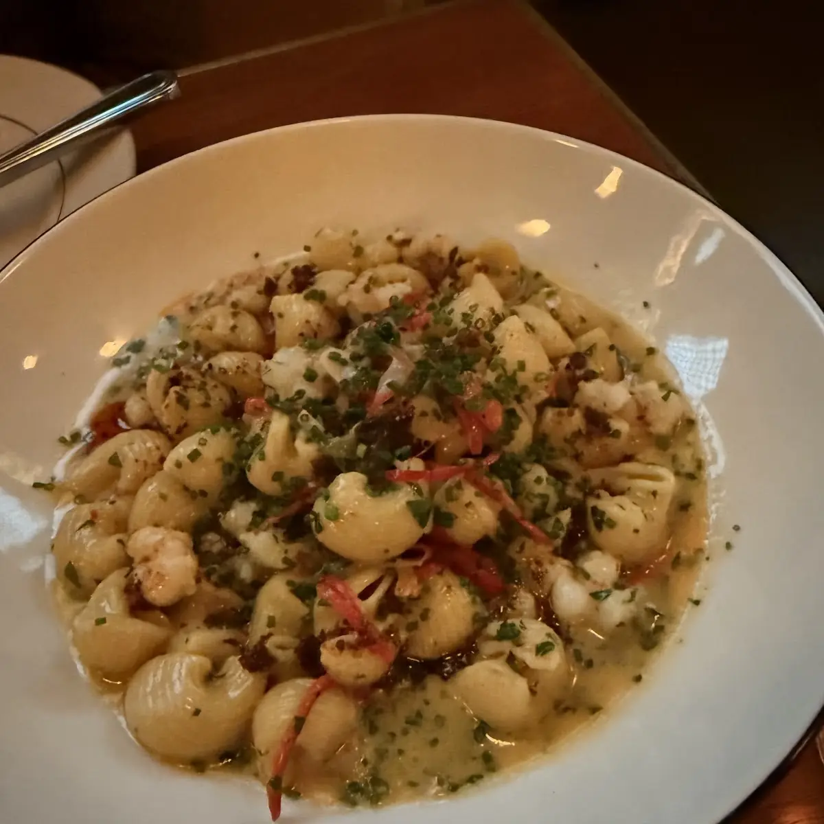 Rock Shrimp Scampi