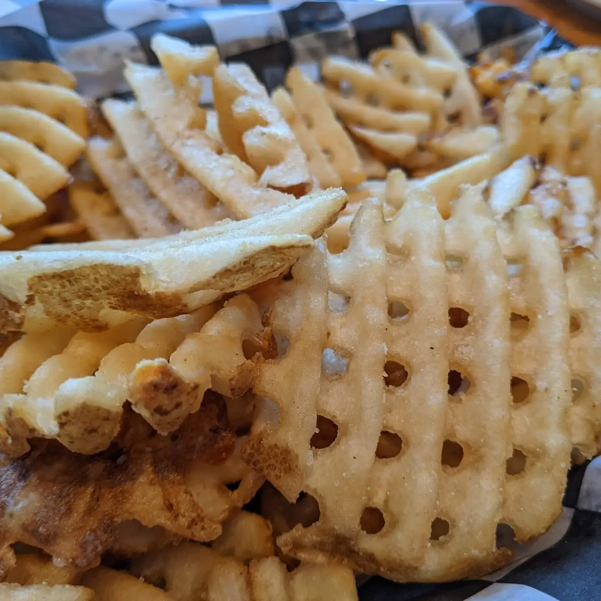 Basket of Waffle Fries