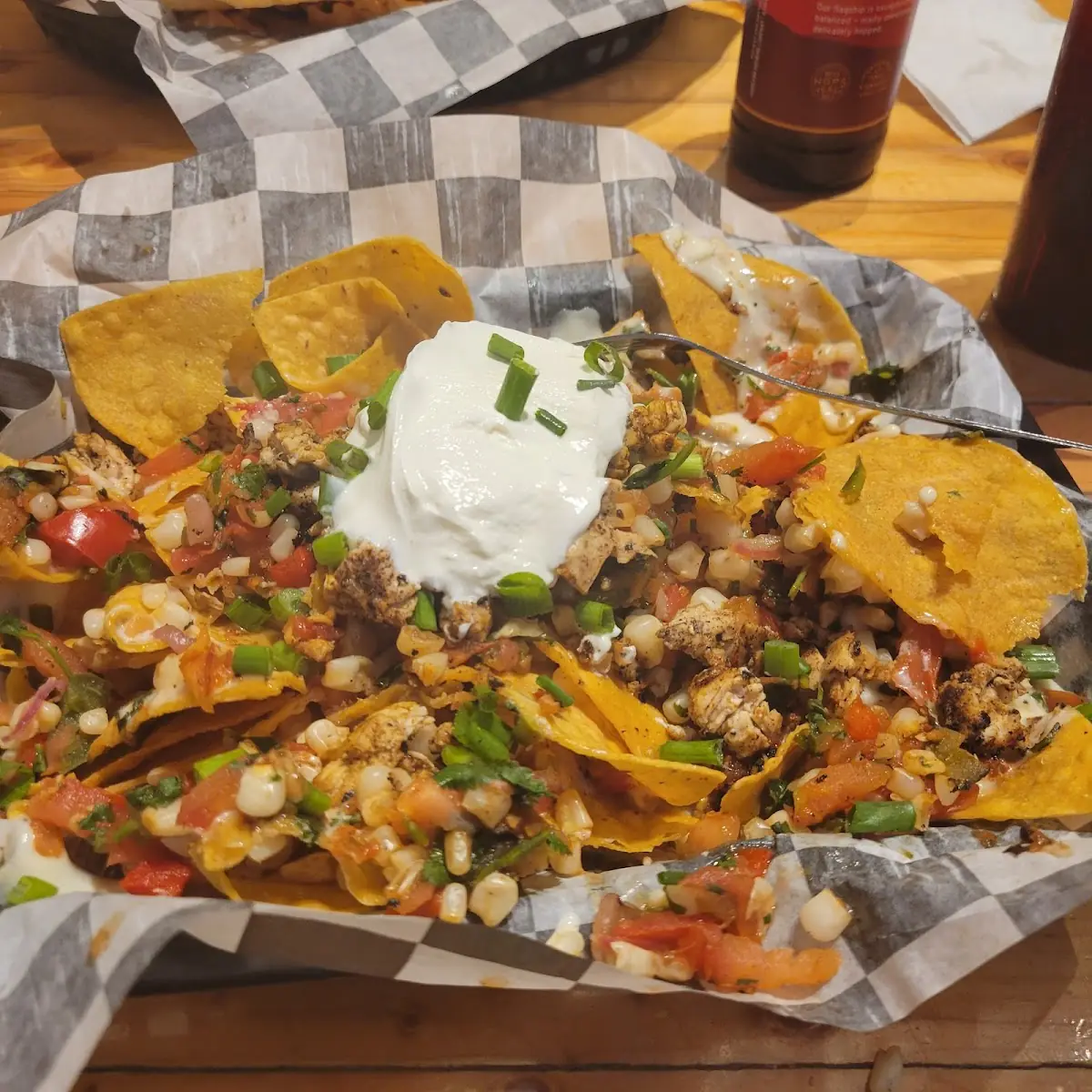 Blackened Chicken Nachos