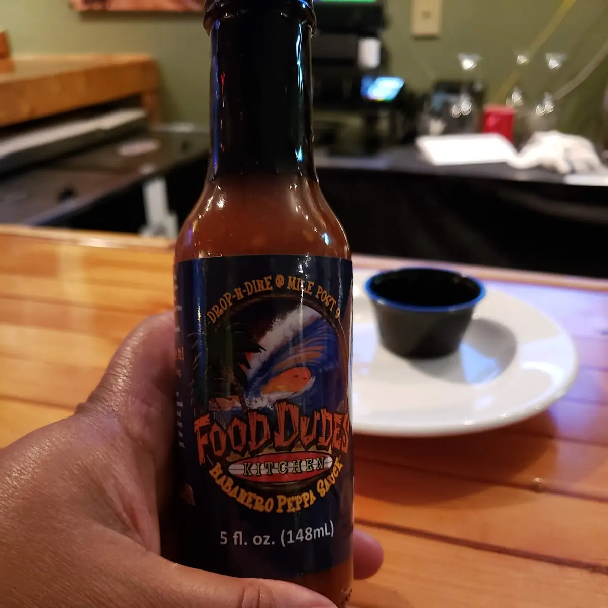 Bottle of Hot Sauce