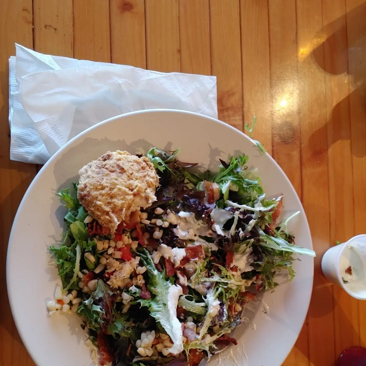 Crab Cake Salad