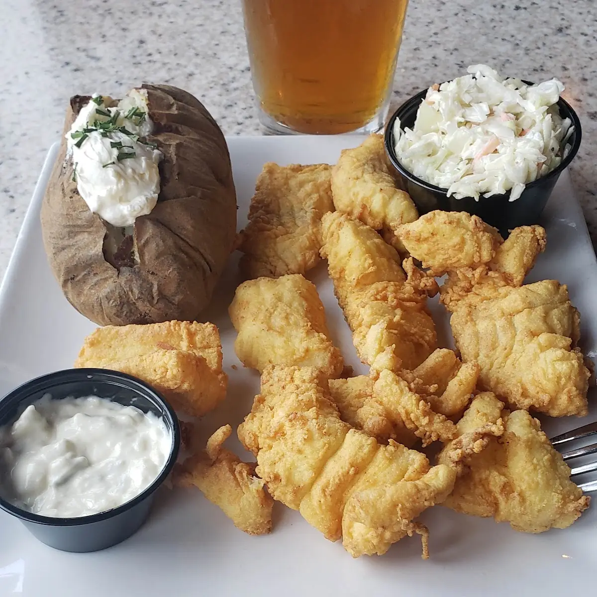 Fried Fish and Chips