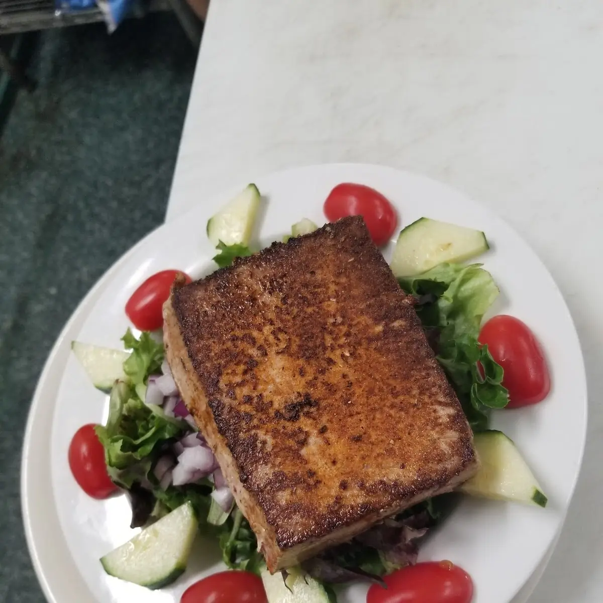Blackened Ahi Tuna Salad