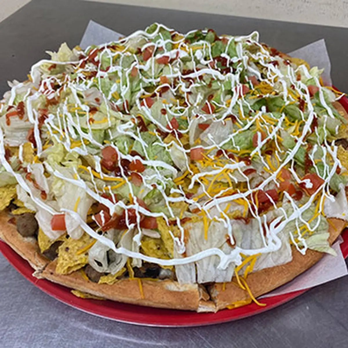 Large Taco Pizza
