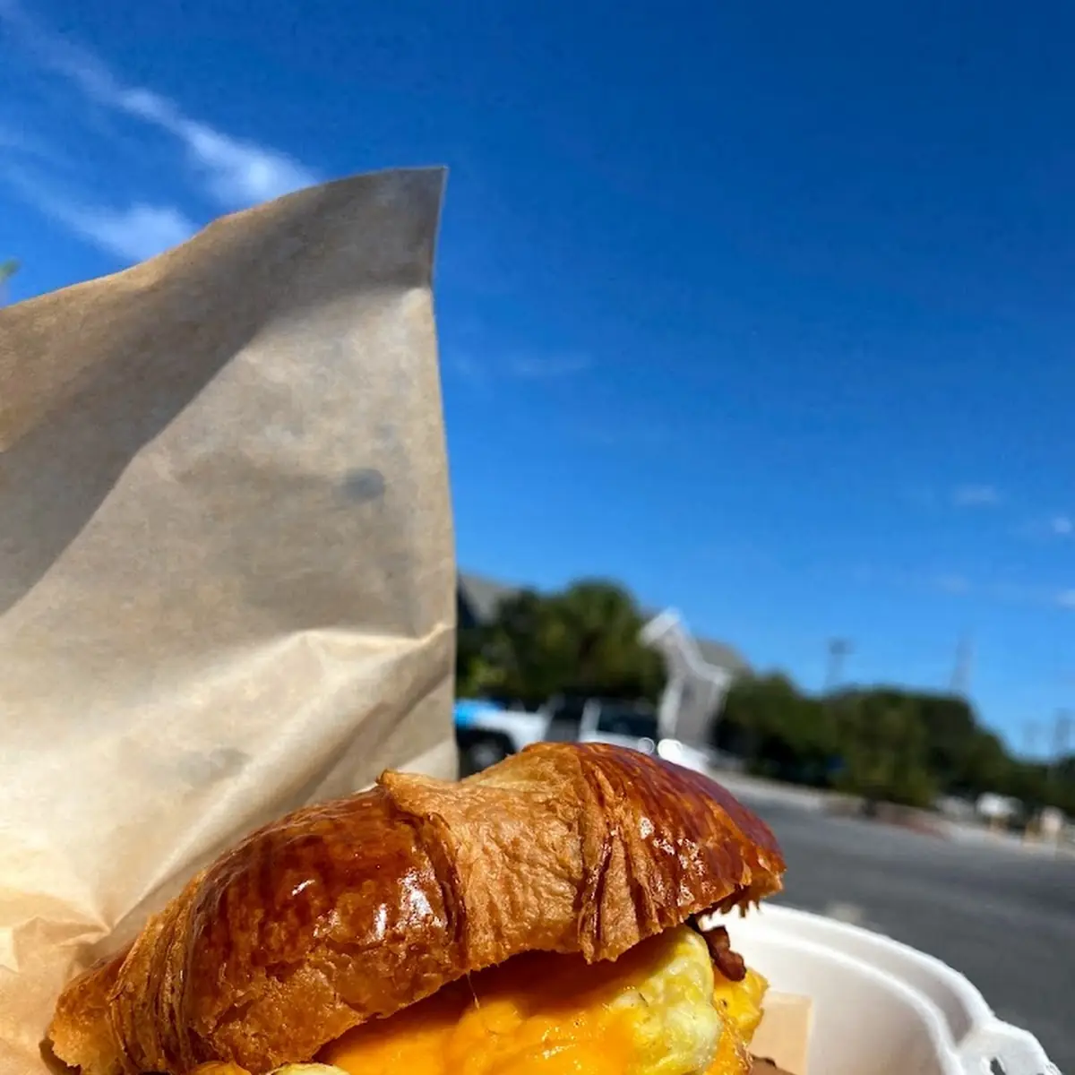Bacon Egg and Cheese Croissant
