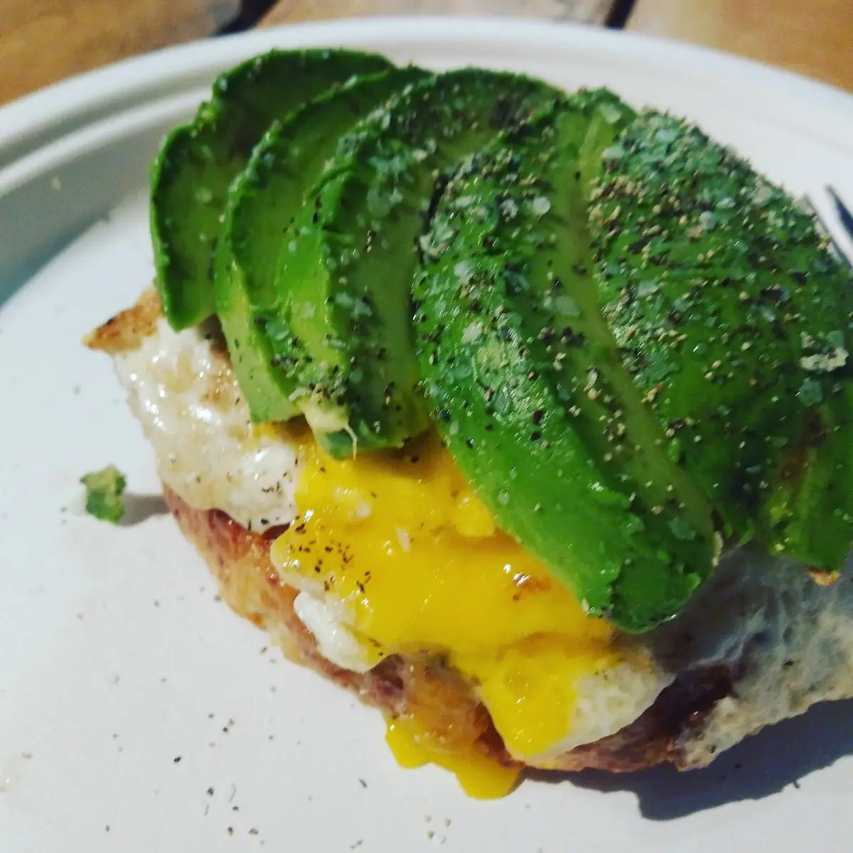 Avocado Egg and Cheese Biscuit