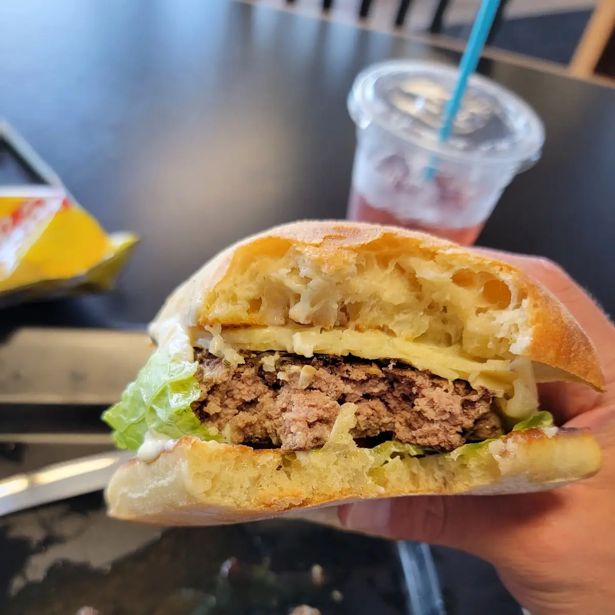 Rosemary Mushroom Burger