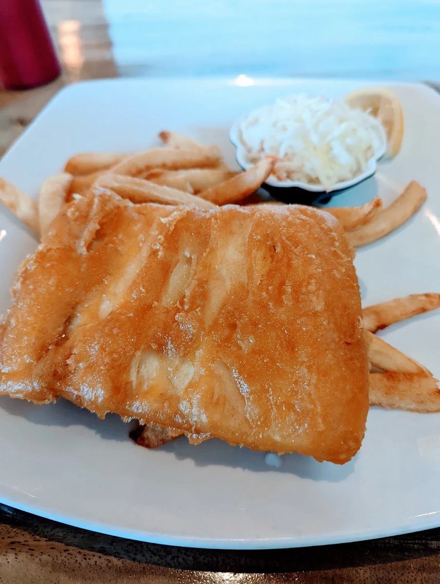 Fish and Chips One Piece, Halibut 'N' Malt Fish & Chips