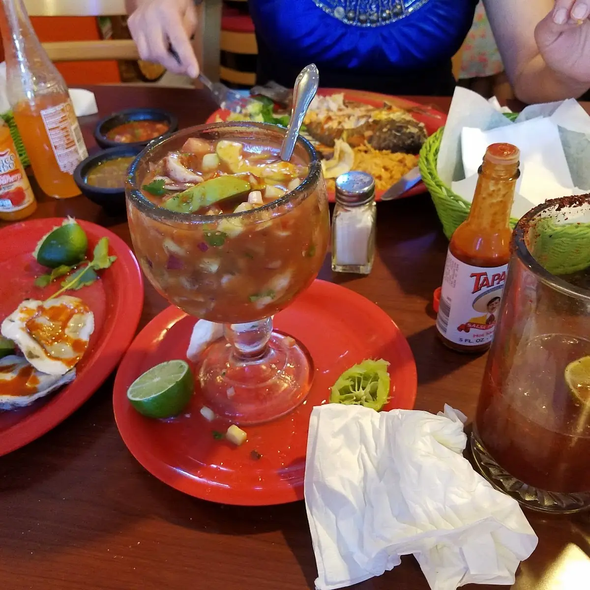 Shrimp and Octopus Cocktail