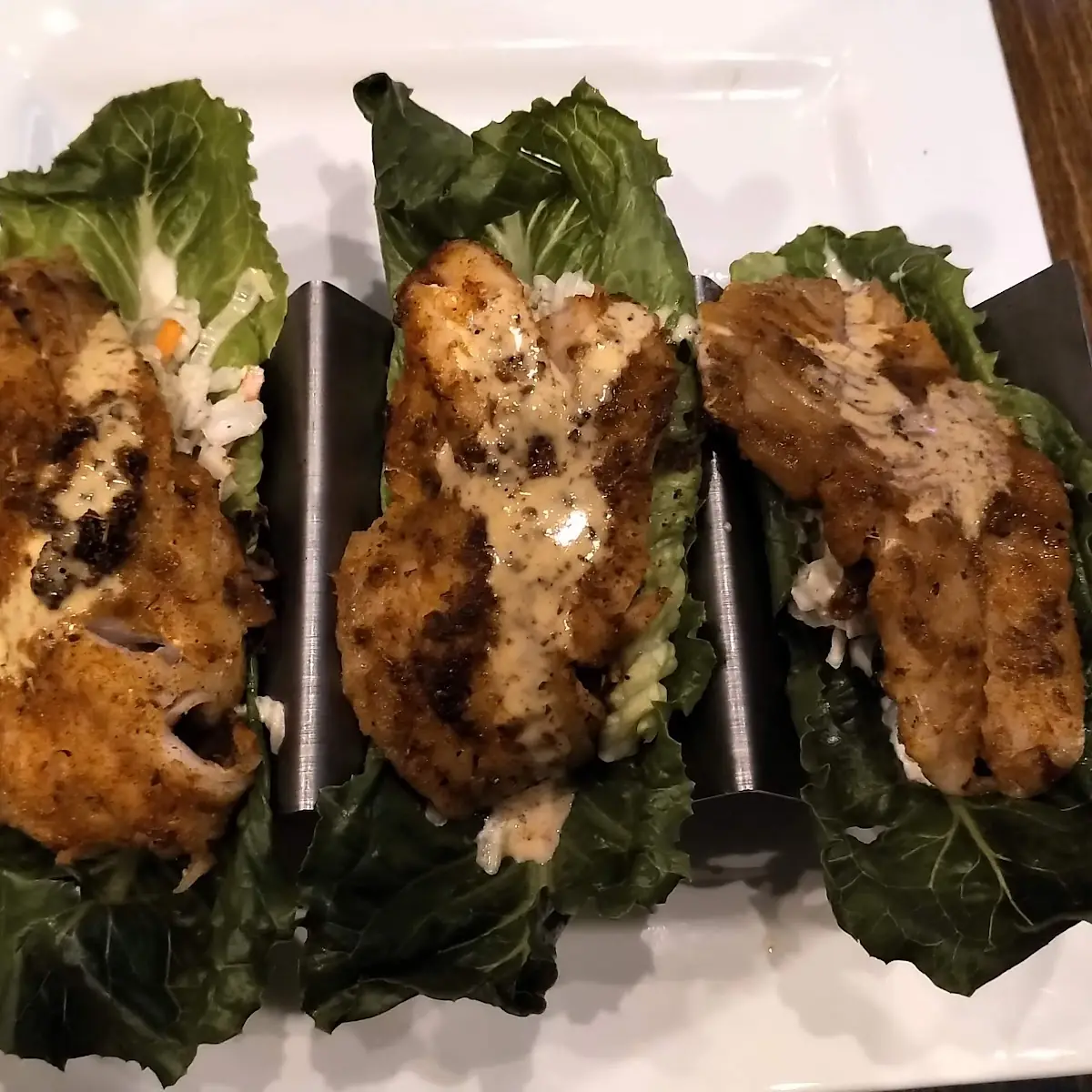 Fish Tacos in a Lettuce Wrap