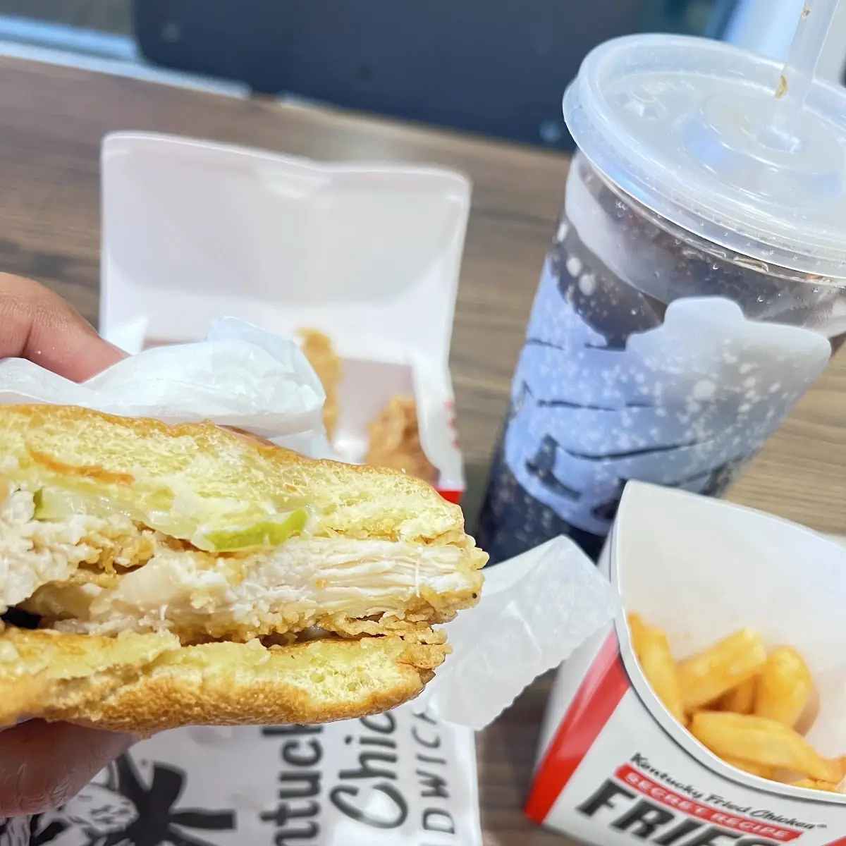 Classic Chicken Burger Meal