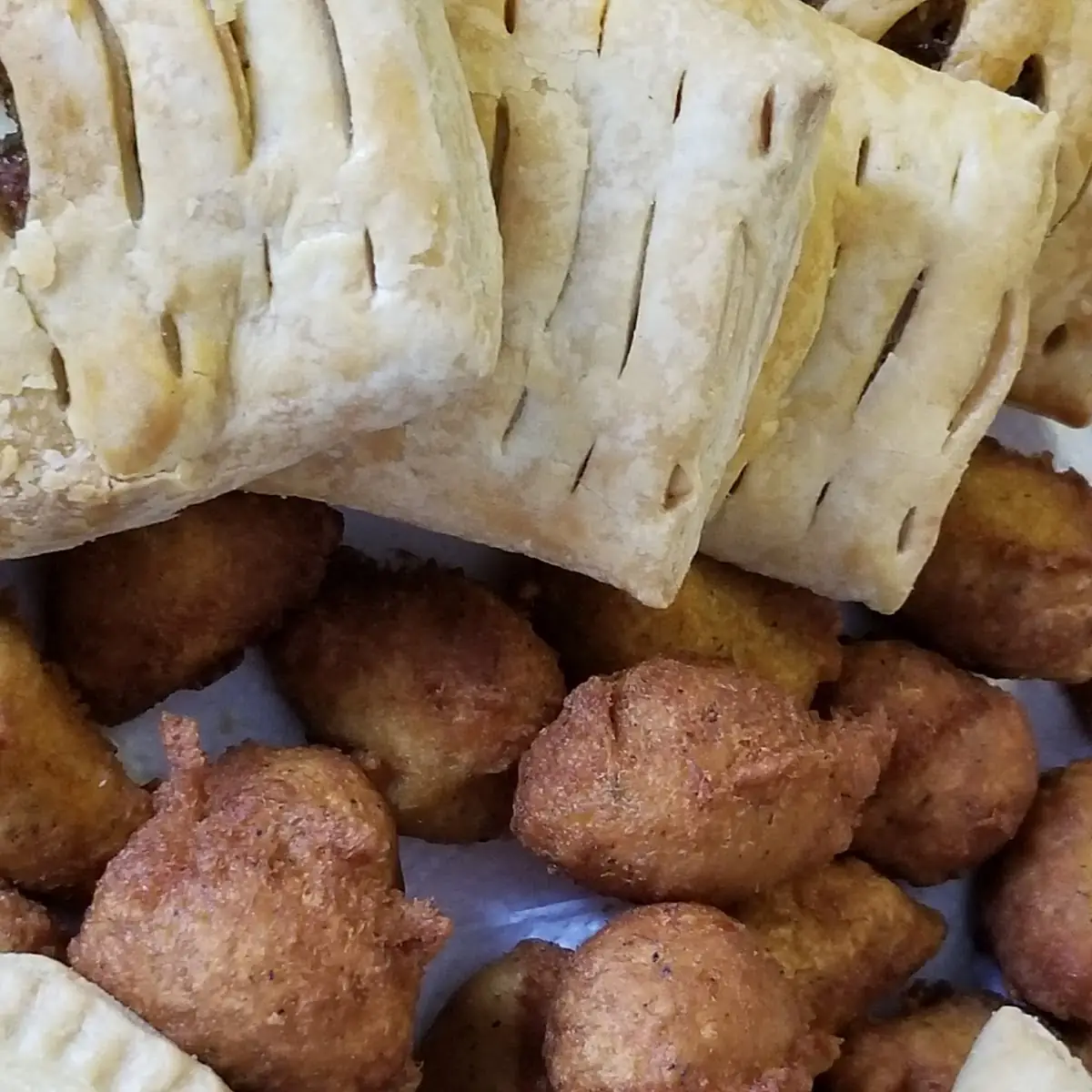 Fish Cakes and Pastries