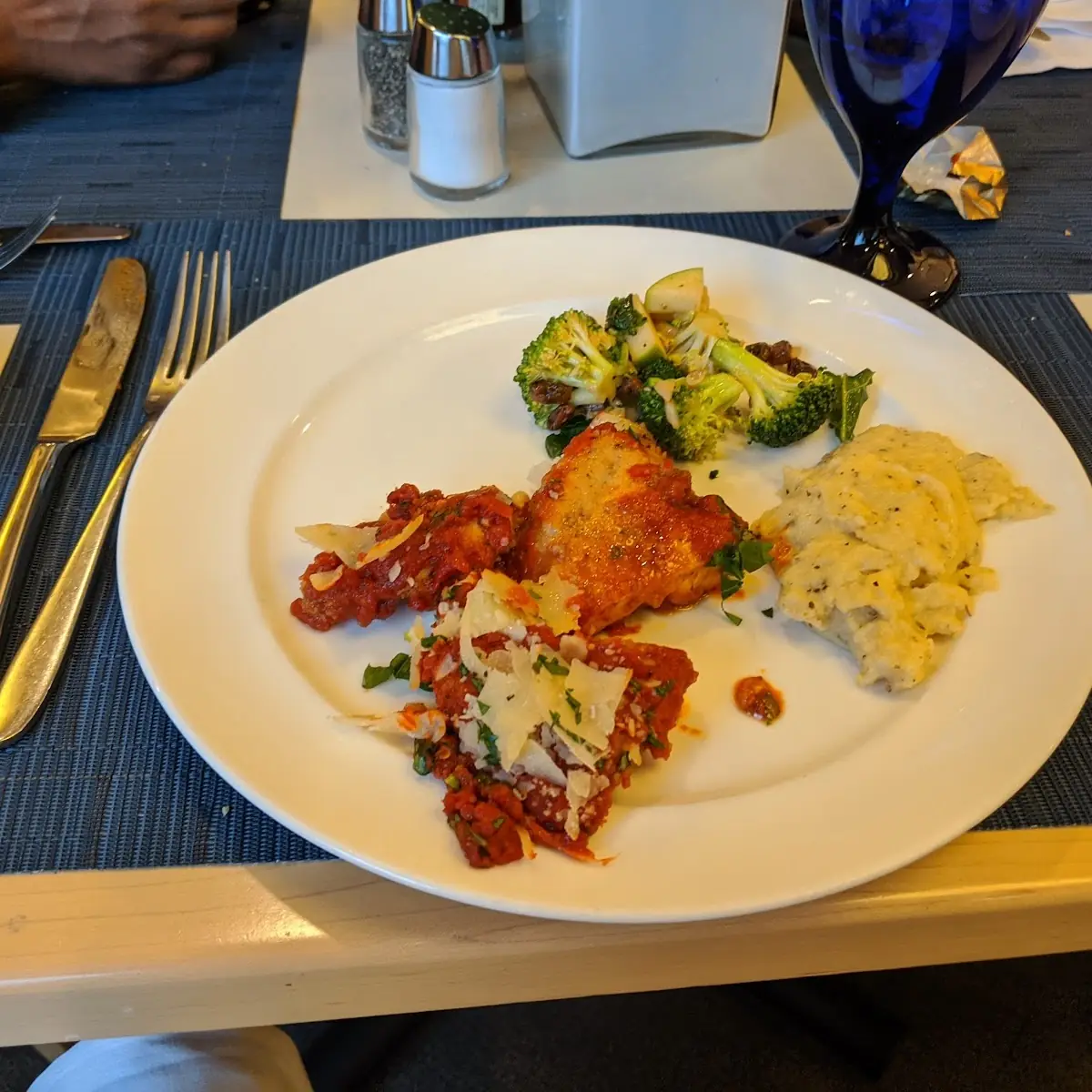 Lunch Buffet Plate