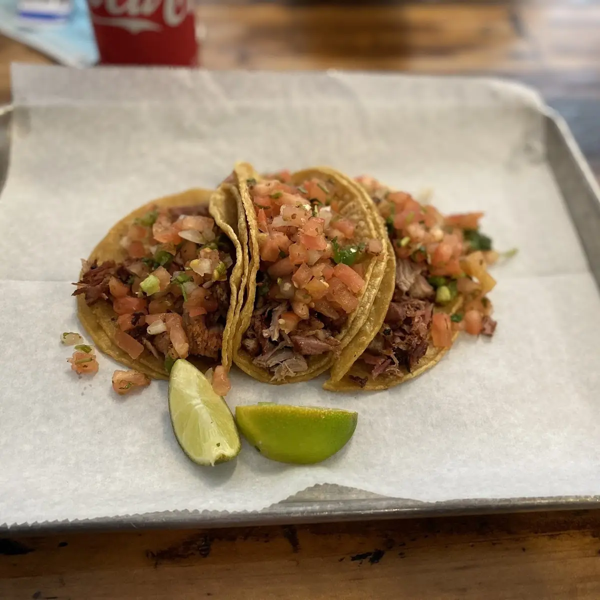 Carnitas on Corn Tortillas