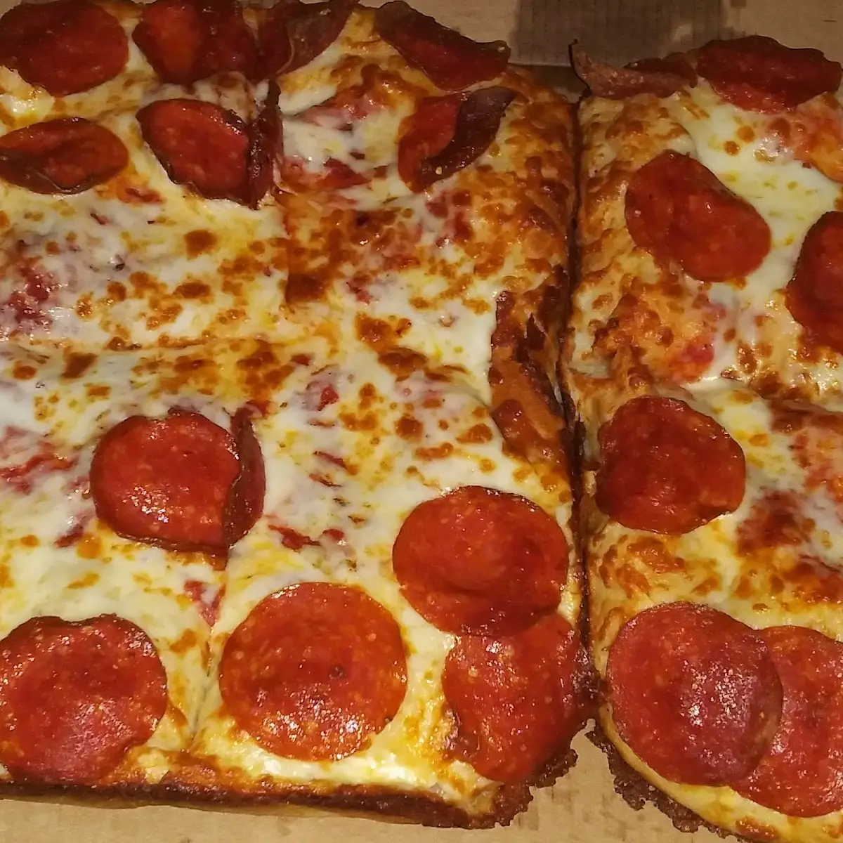 Deep Deep Dish Pepperoni Pizza