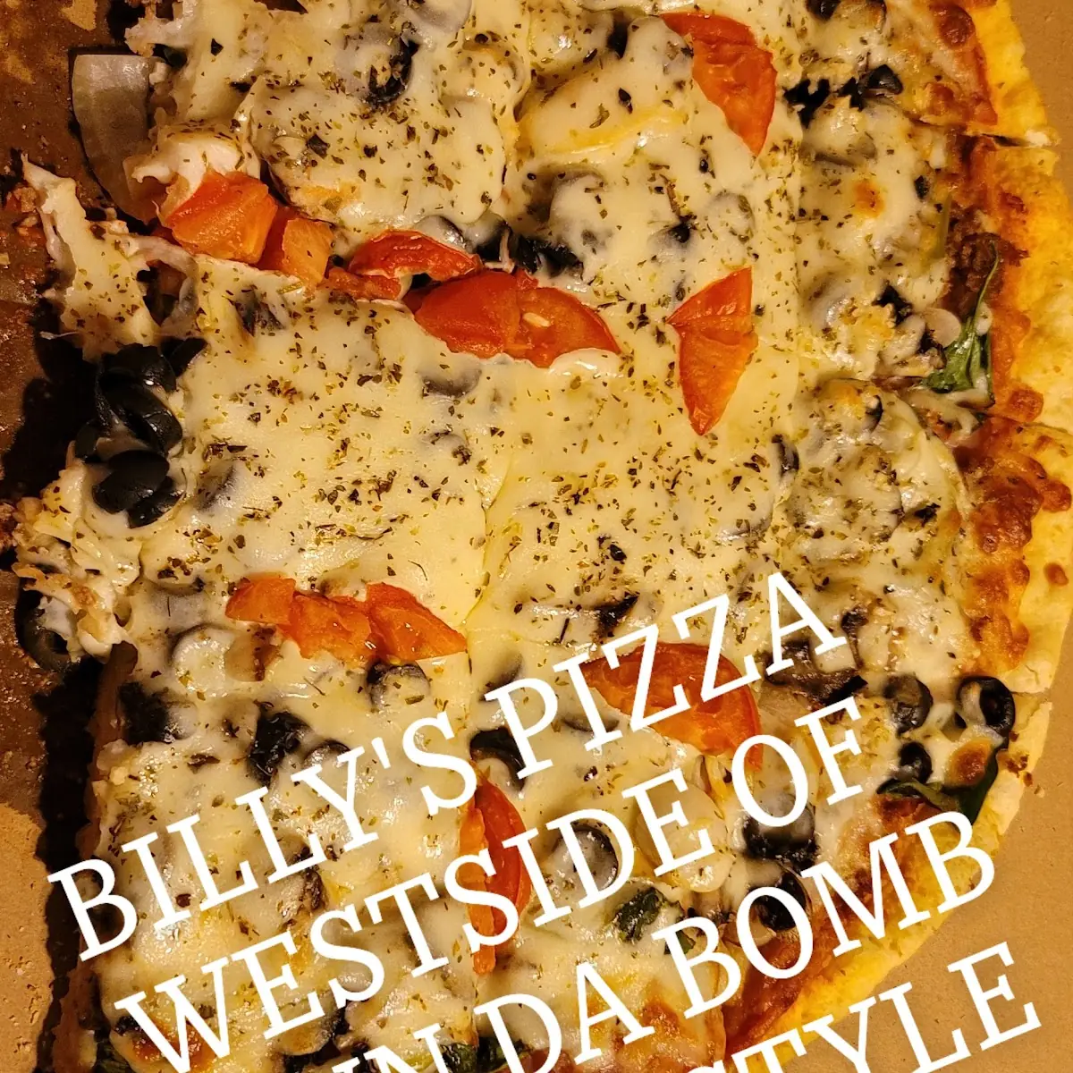 Thin Crust Pizza Veggie