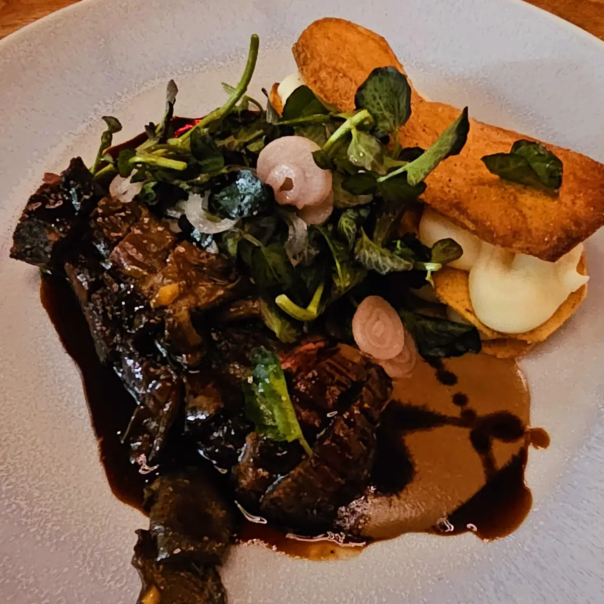 Grilled Bavette Steak