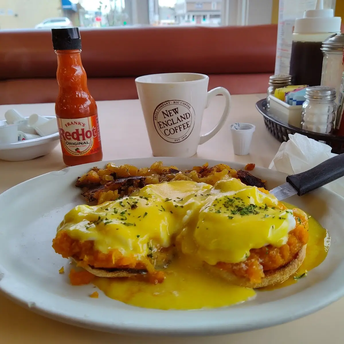 Sweet Potato Eggs Benedict