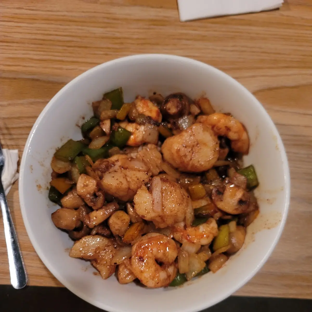 Cajun Shrimp and Scallops