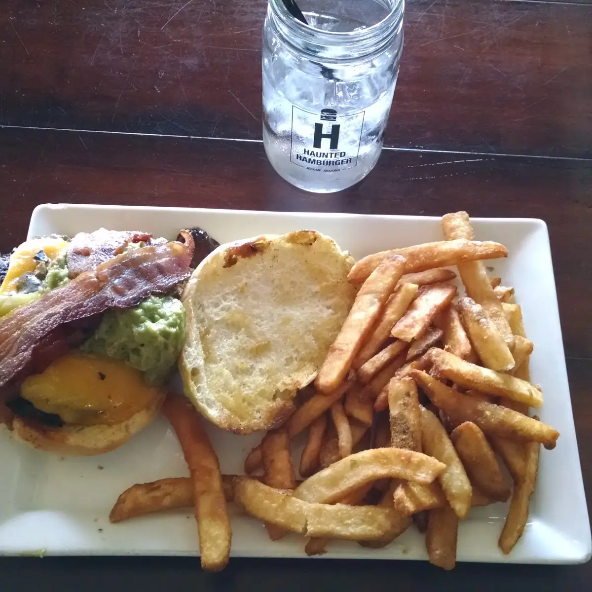 Haunted Bacon Cheeseburger