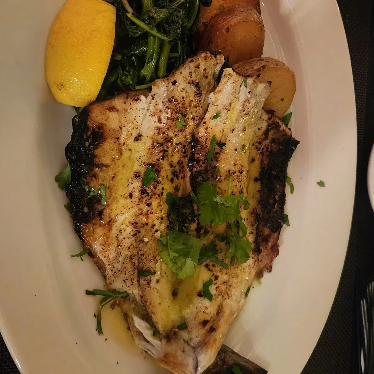 Grilled Branzino