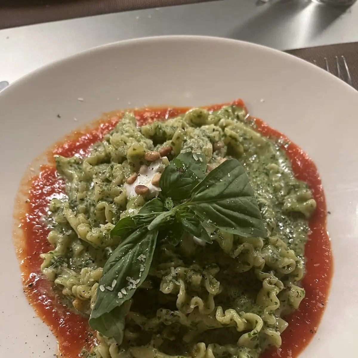 Mafaldine Pesto Rosso