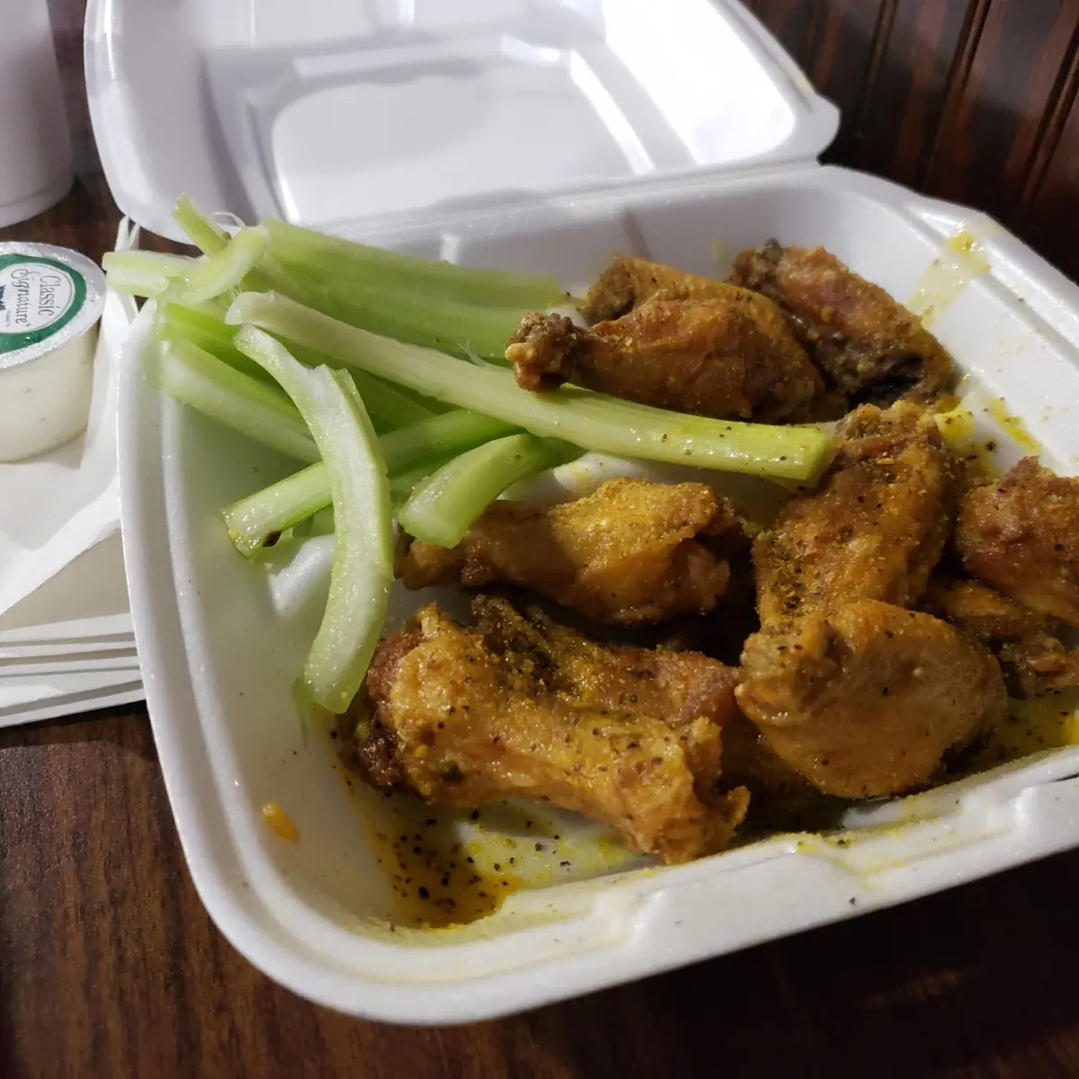 Lemon Pepper Chicken Wings