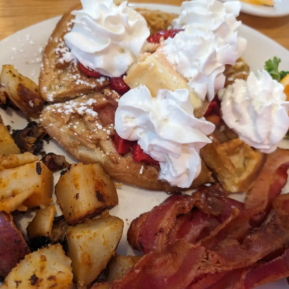 Strawberry Cheesecake Waffle