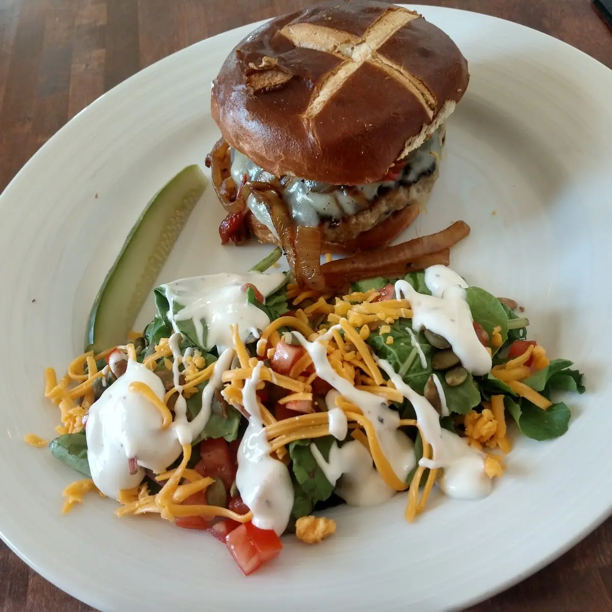 Bratwurst Burger