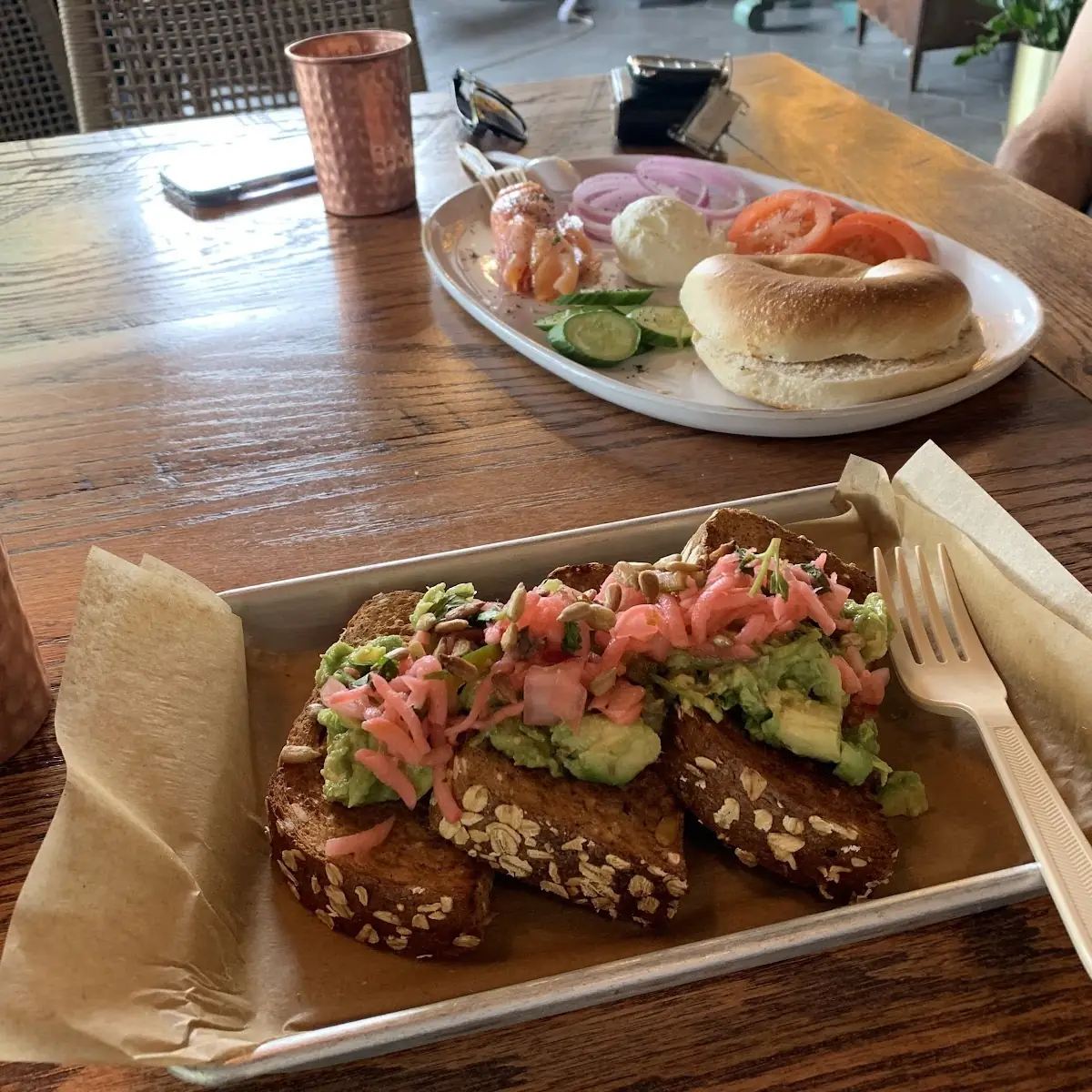 Avocado Toast and Lox