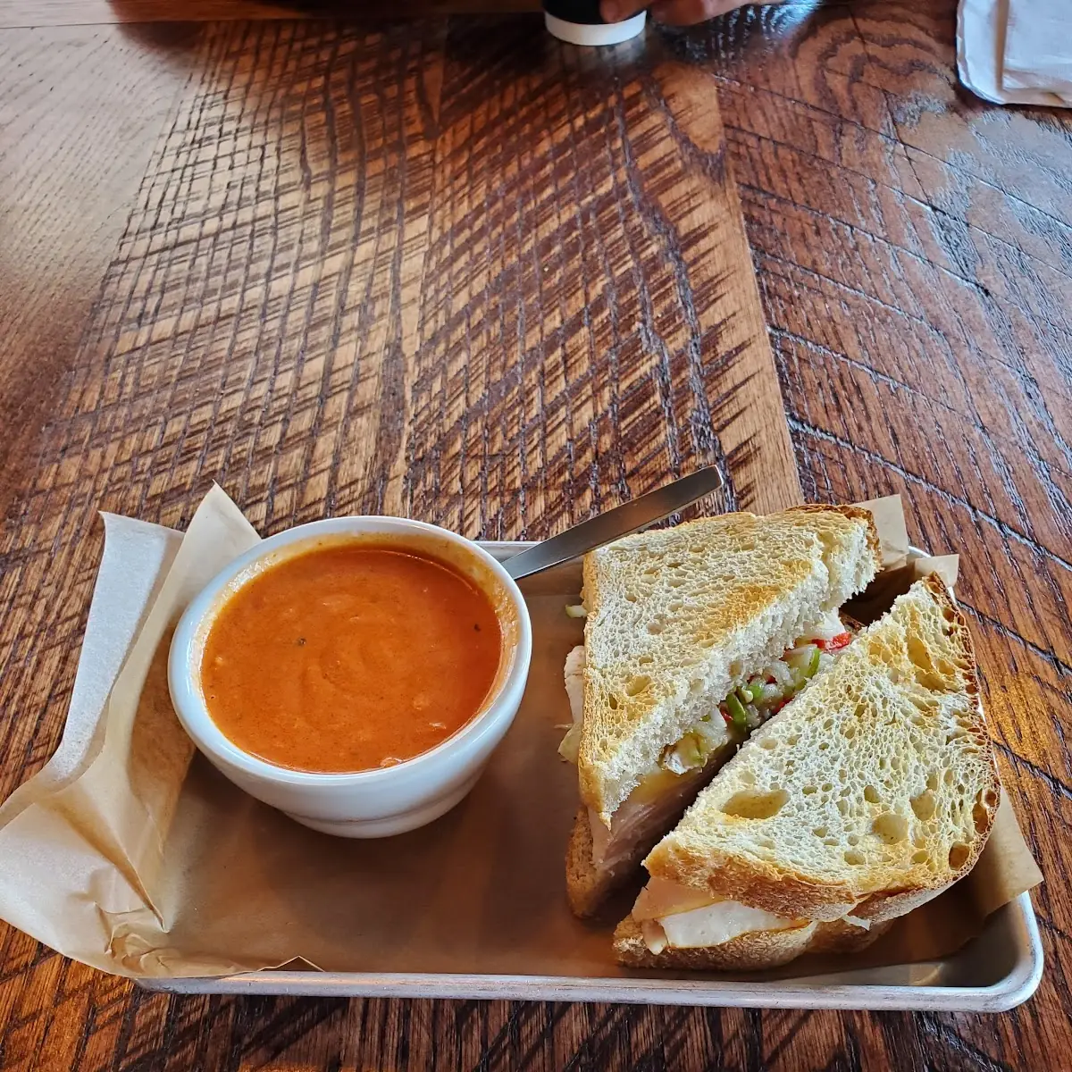 Grilled Cheese with Tomato Soup