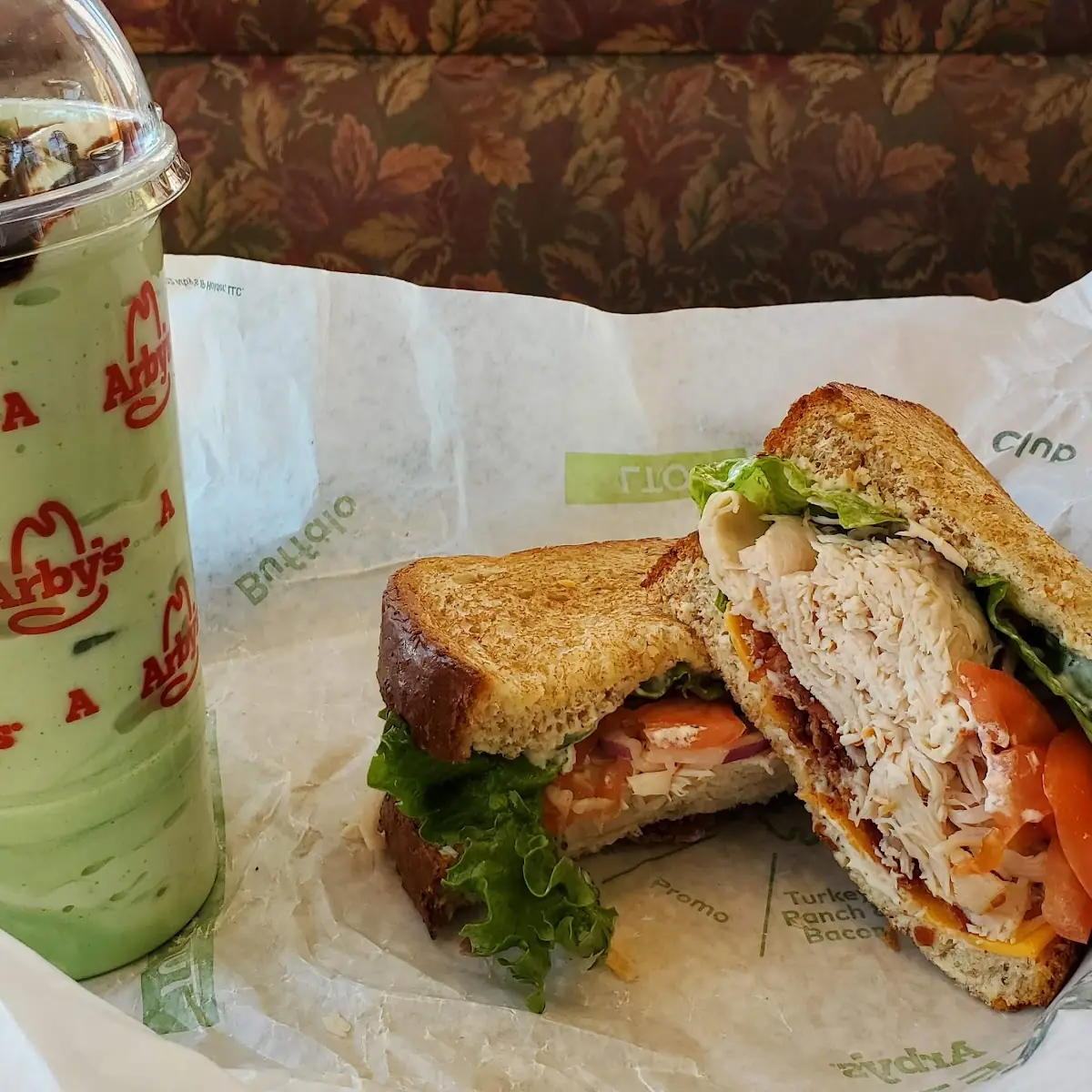 Turkey Bacon Ranch Sandwich