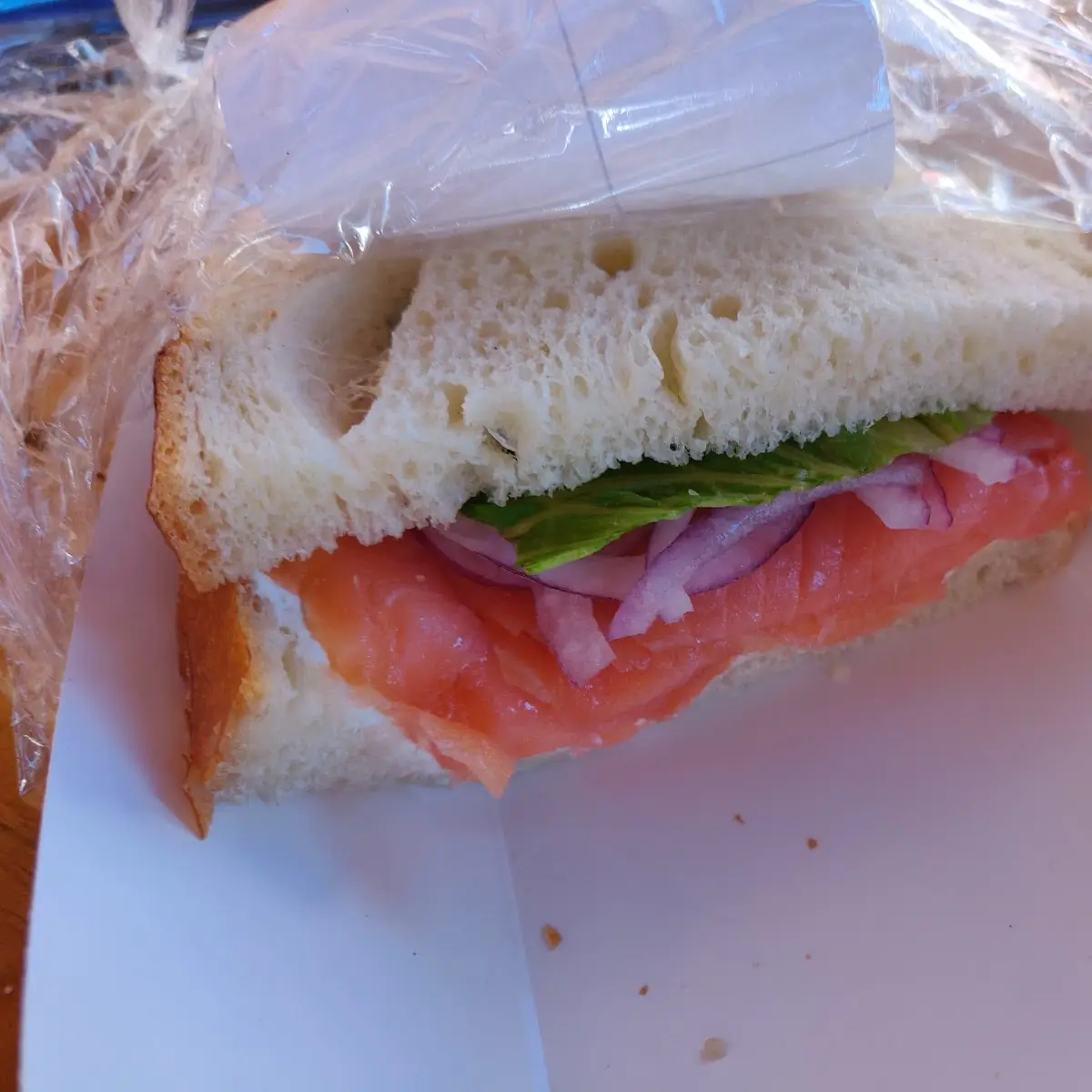 Smoked Salmon Sandwich