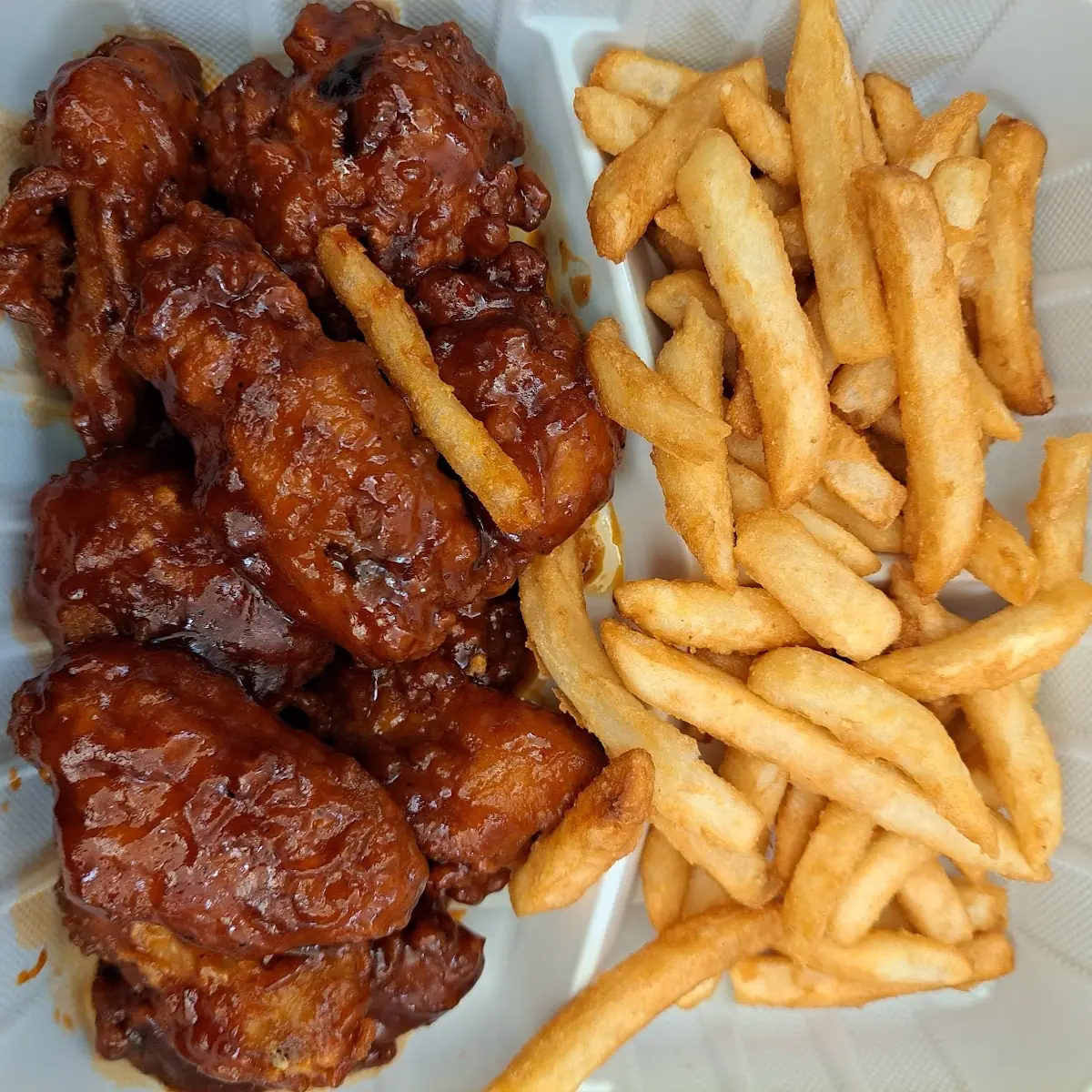 Nine Piece Wings & Fries