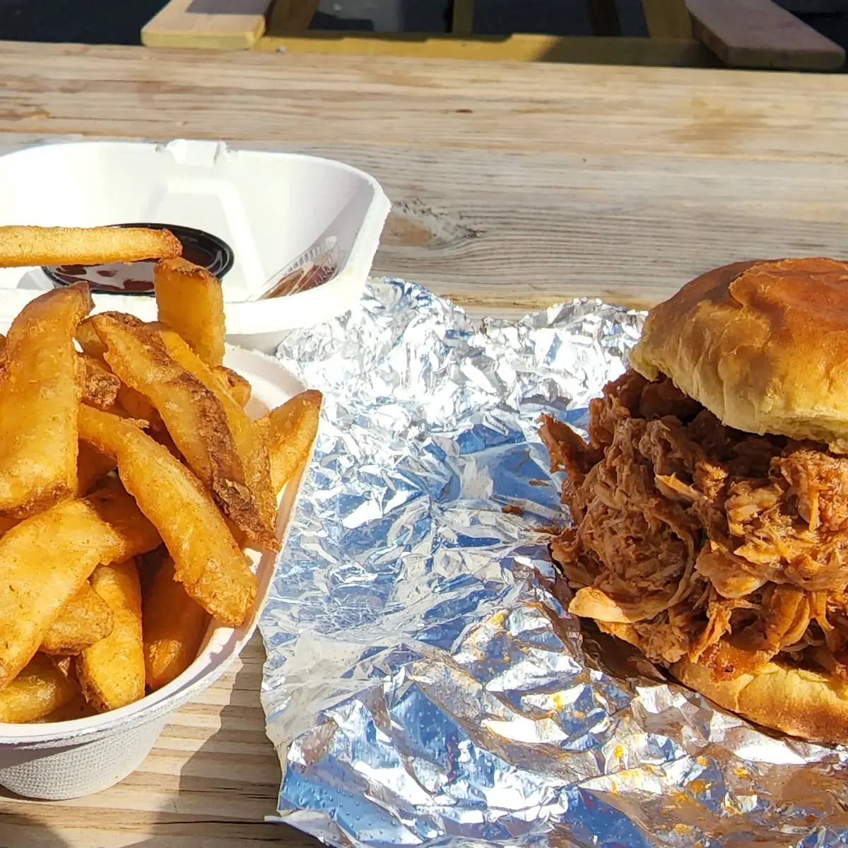 Pulled Chicken Sandwich