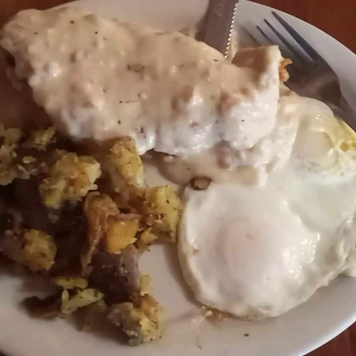 Chicken Fried Steak & Eggs