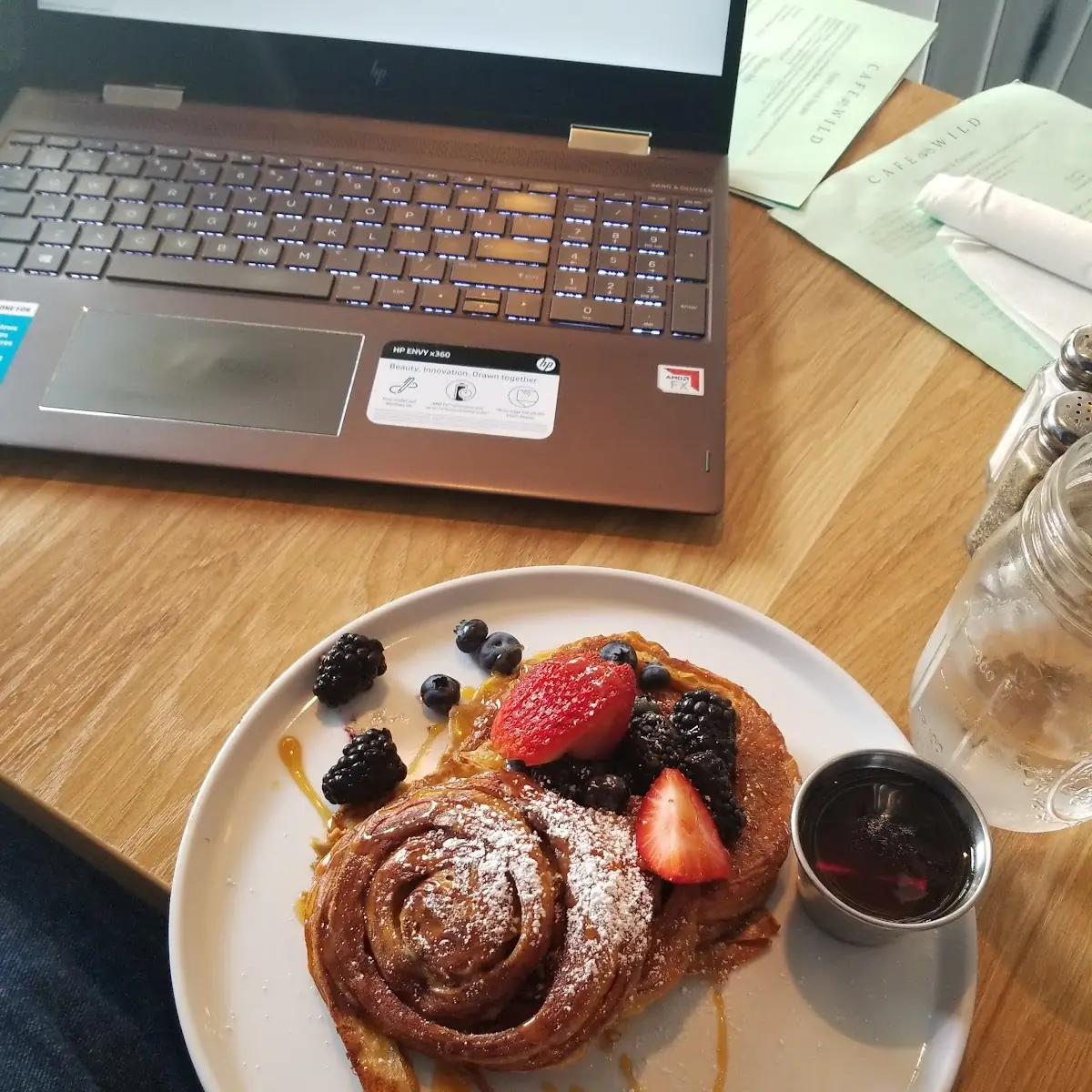 French Toast with Wild Berries