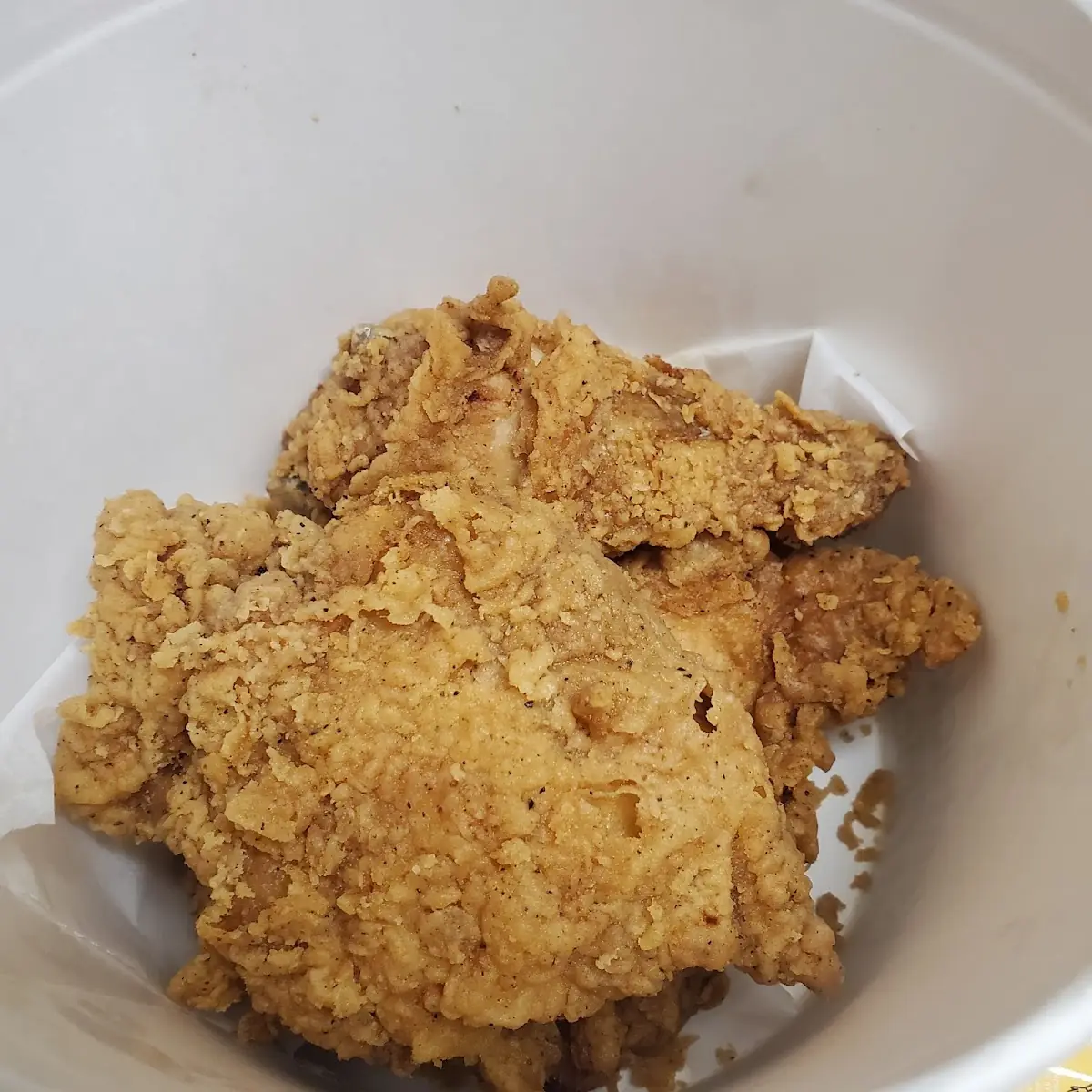 Breaded Fried Chicken Pieces