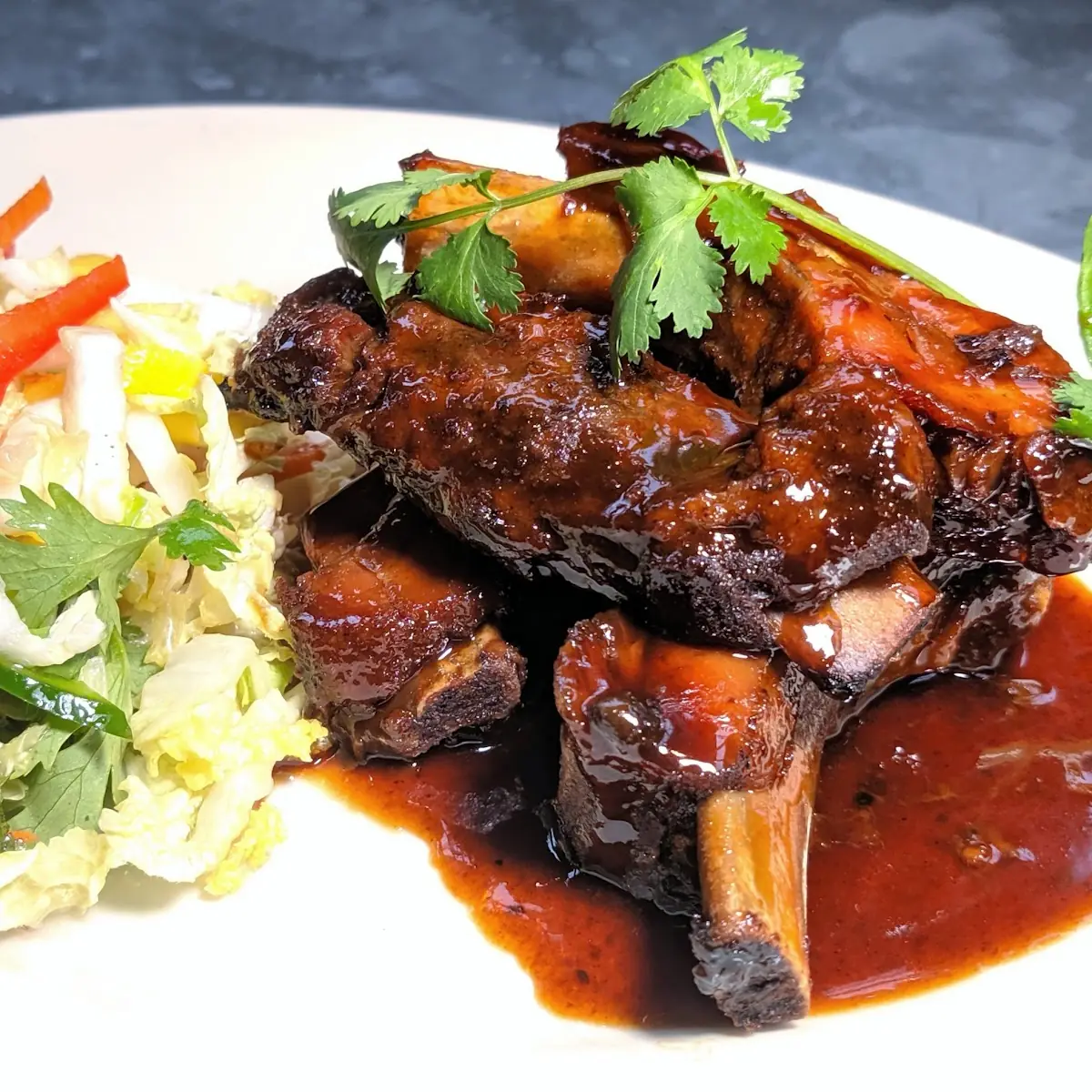 Hoisin Glazed Baby Back Ribs