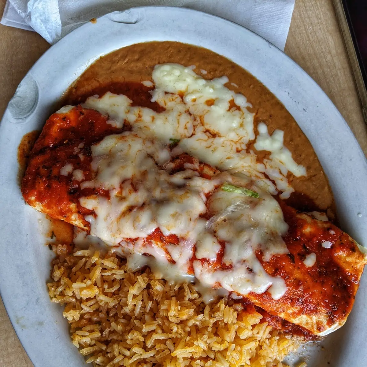 Nacho Cheese Burrito