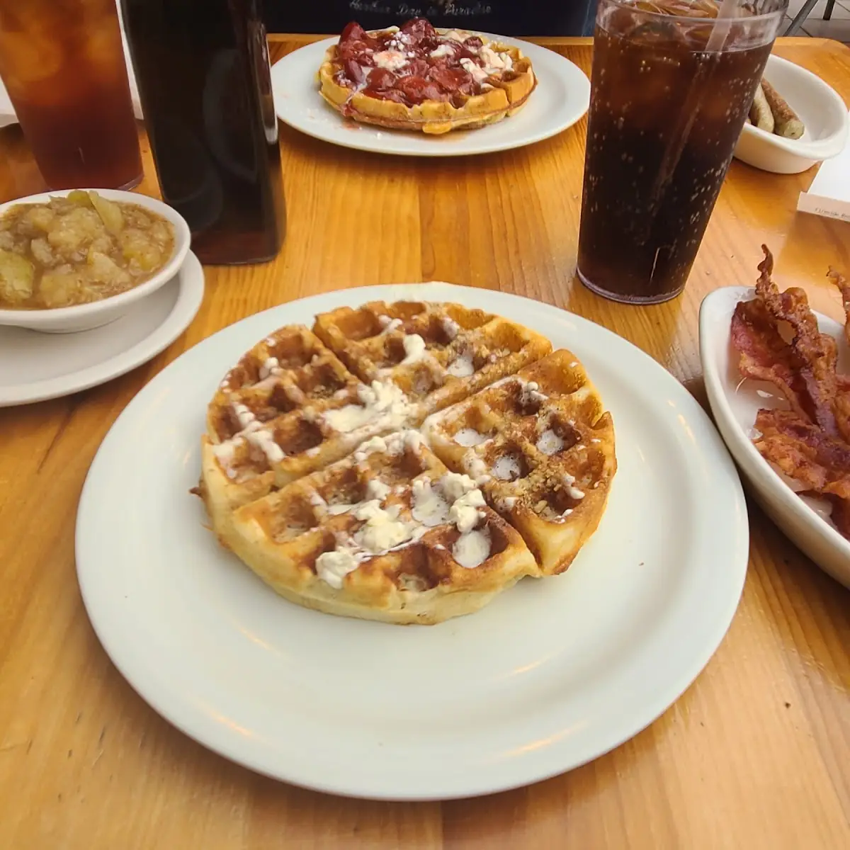 Bacon Bit Waffle