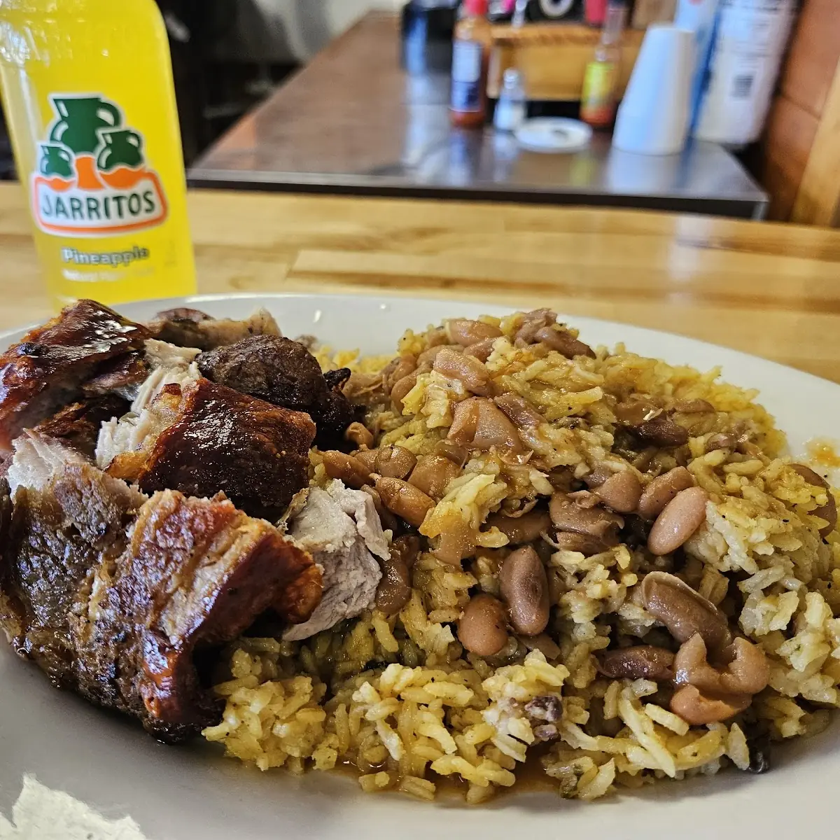 Pernil Rost Pork Mofongo