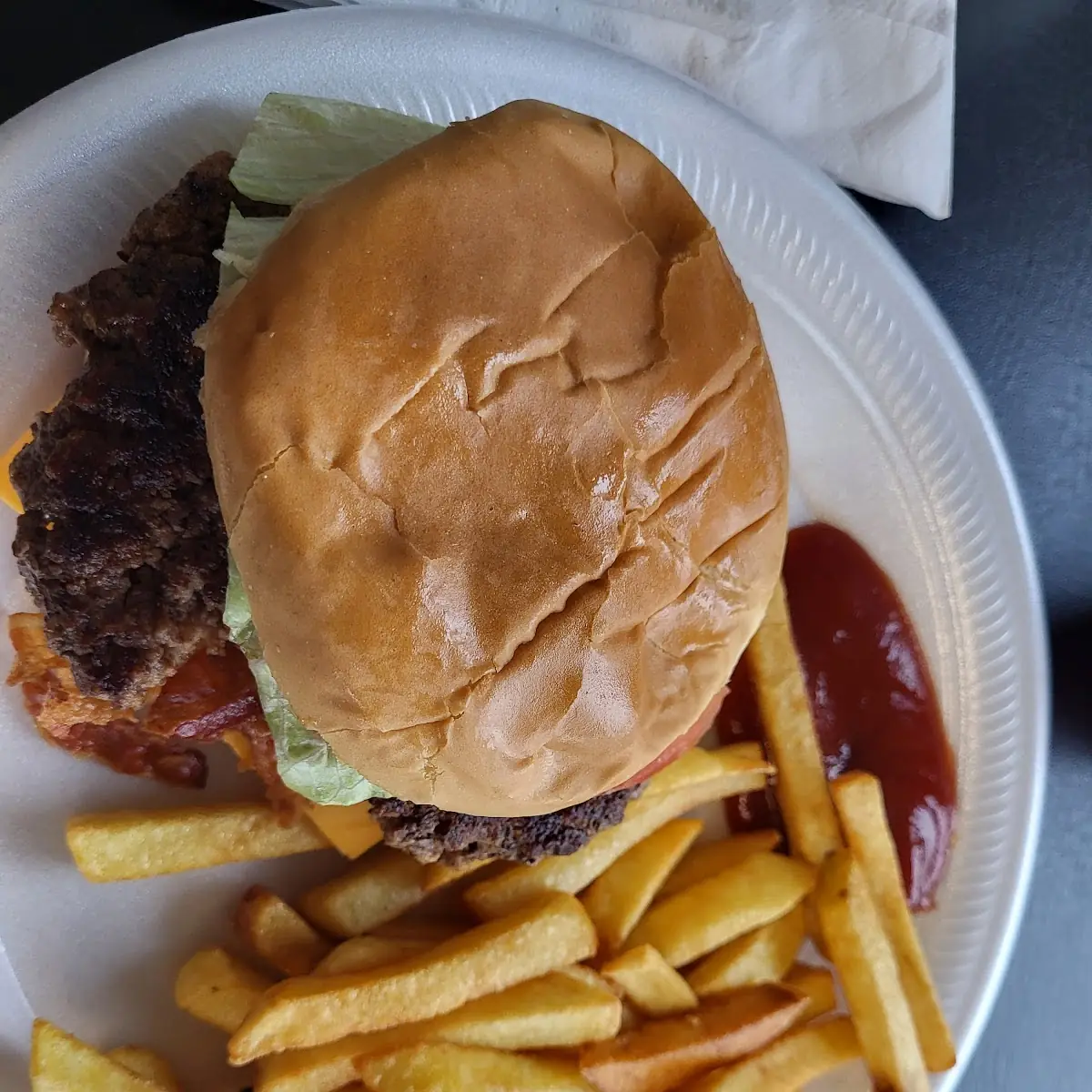 Bacon Cheeseburger Combo