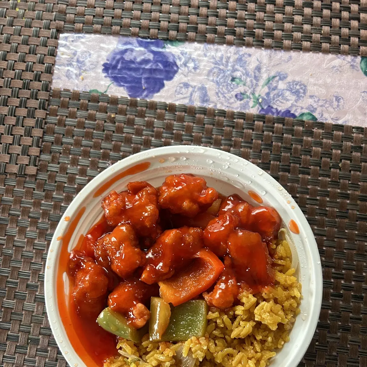 Sweet and Sour Chicken Lunch