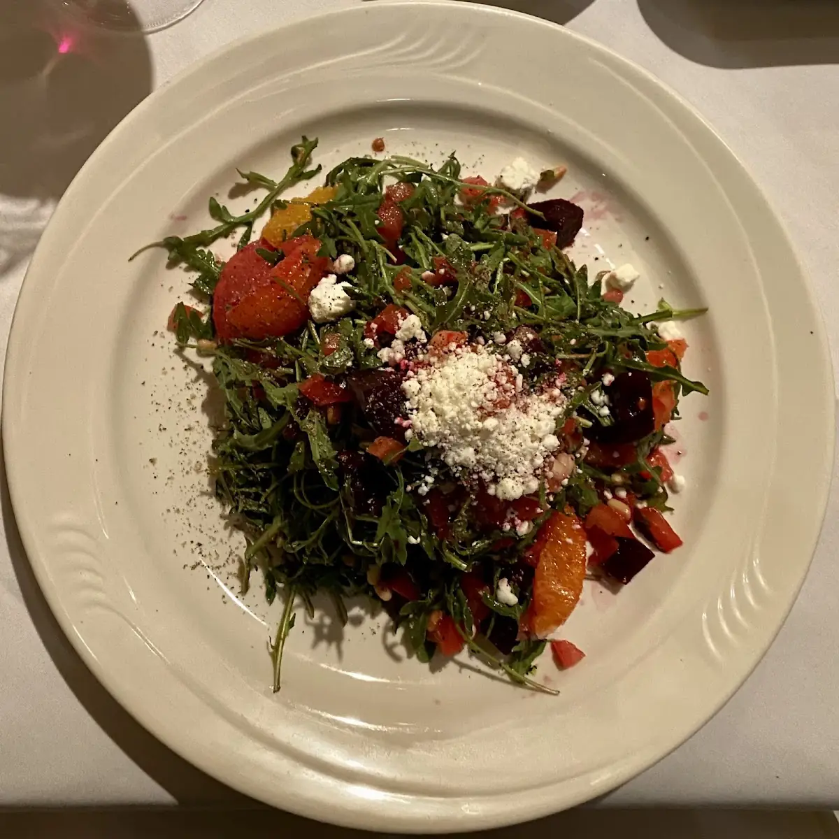 Steak with Rucola Salat