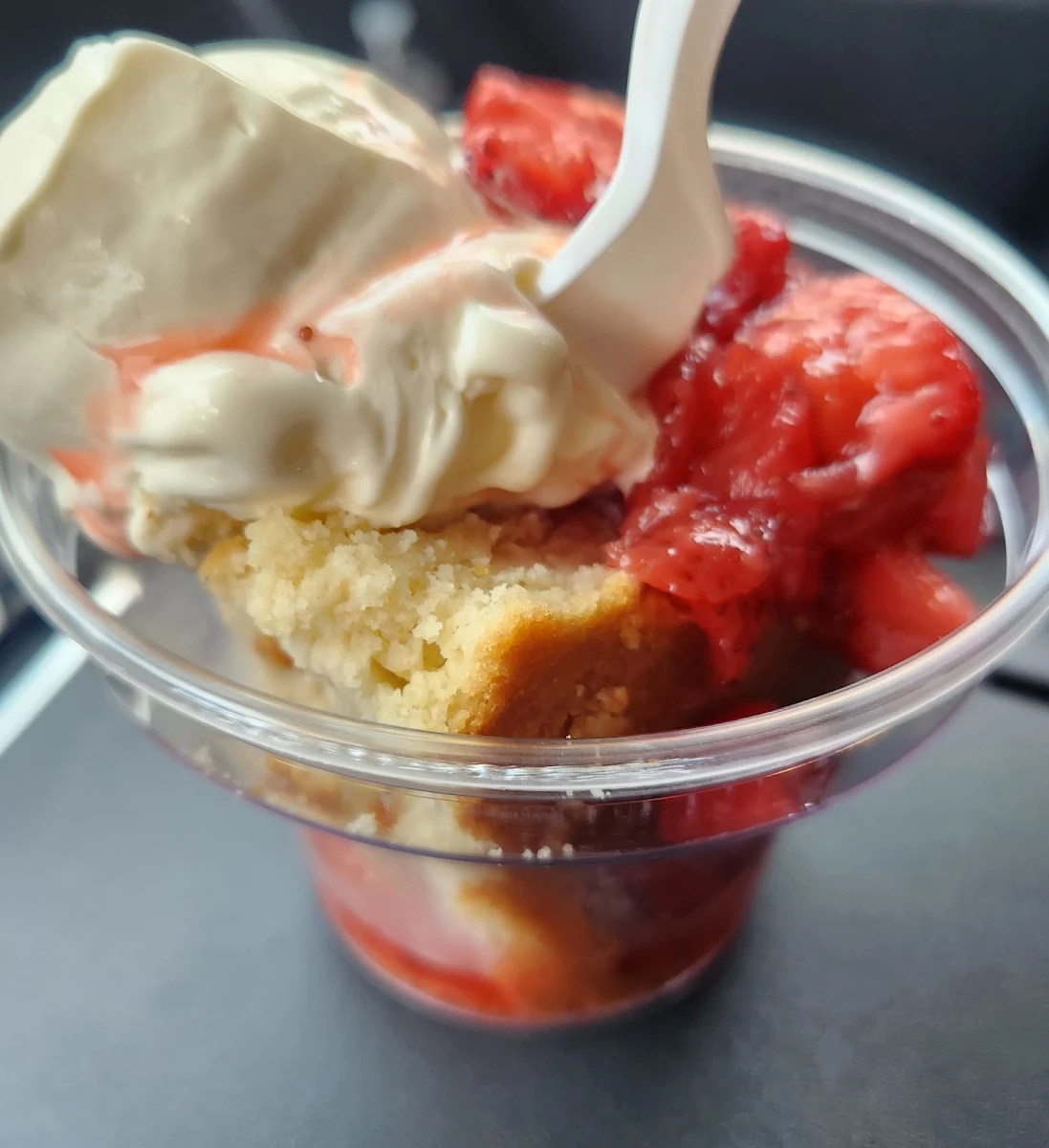 Strawberry Shortcake Sundae