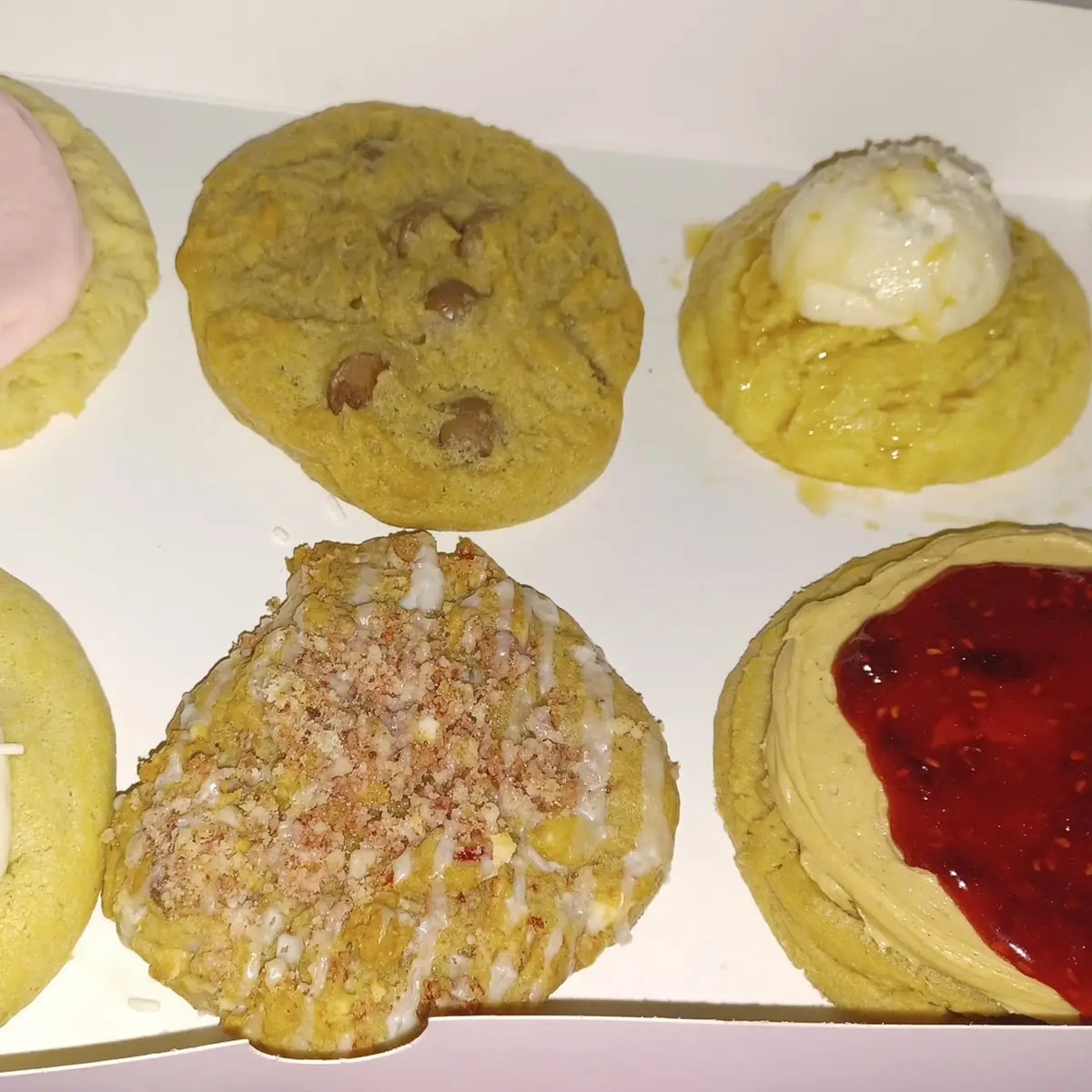 Classic Pink Chocolate Chip Cornbread Nilla Cupcake Strawberry Crunch Peanut Butter and Jelly