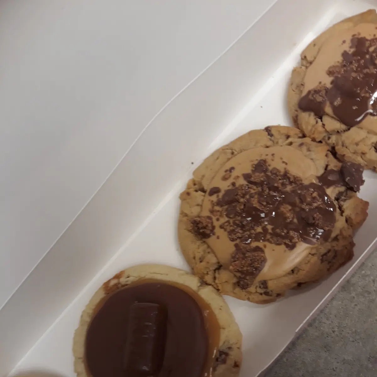 Twix Cookie Peanut Butter Cup Cookie